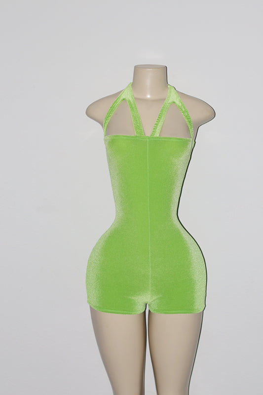 Erotic Short set | Apple Green